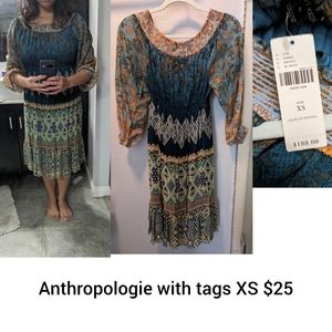 Anthropologie XS Dress